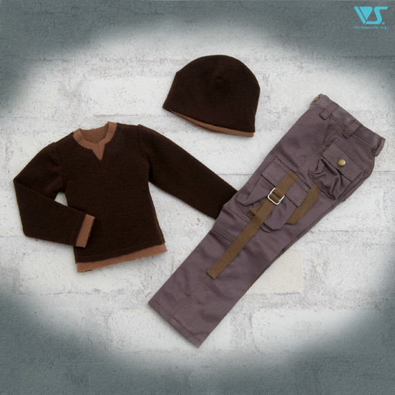 Street Cargo Pants Set (Brown), Volks, Accessories, 1/4
